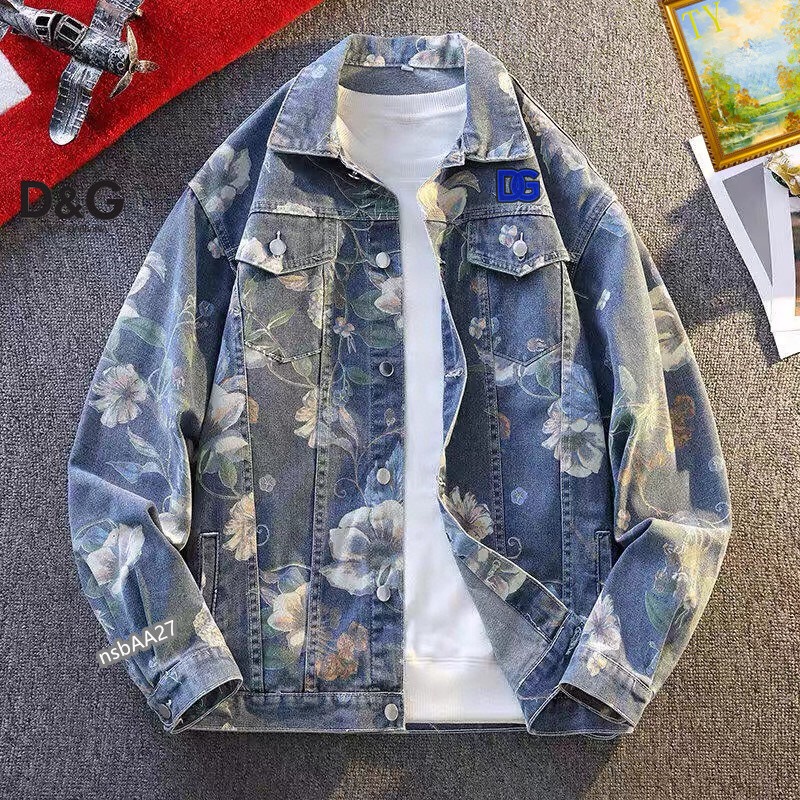 돌체앤가바나 2025 남성용 청자켓 DG386 PD