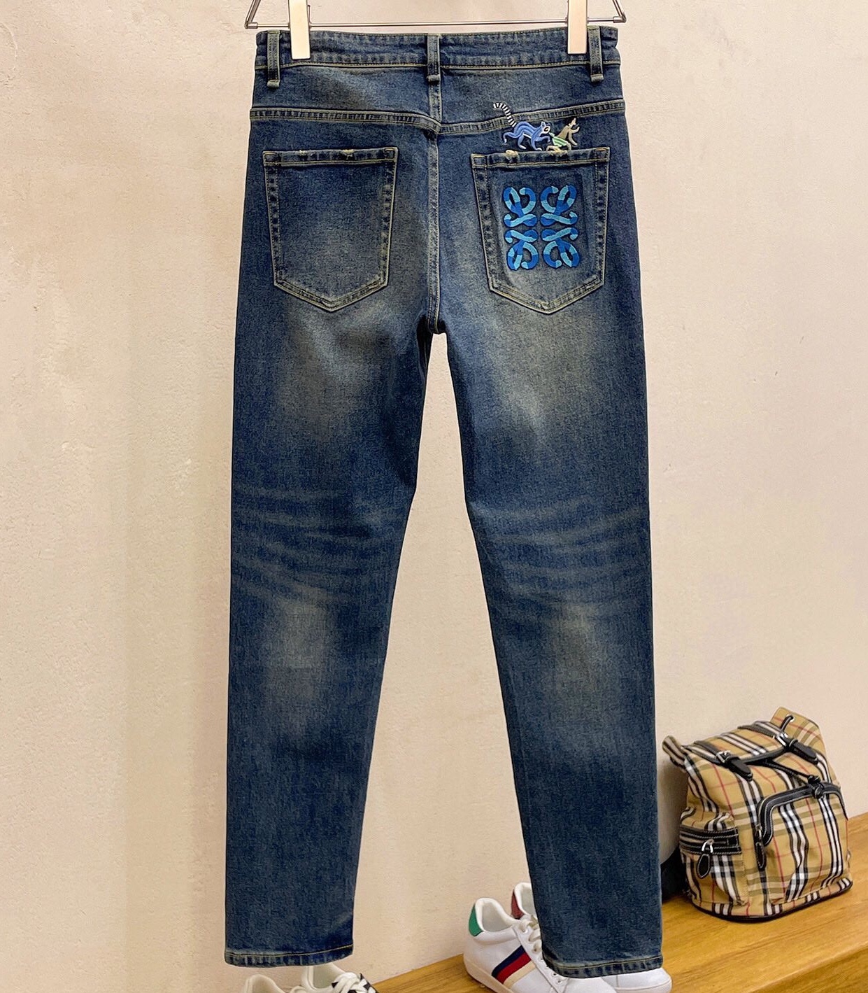 로에베 2025 남성용 청바지 LE351 YB