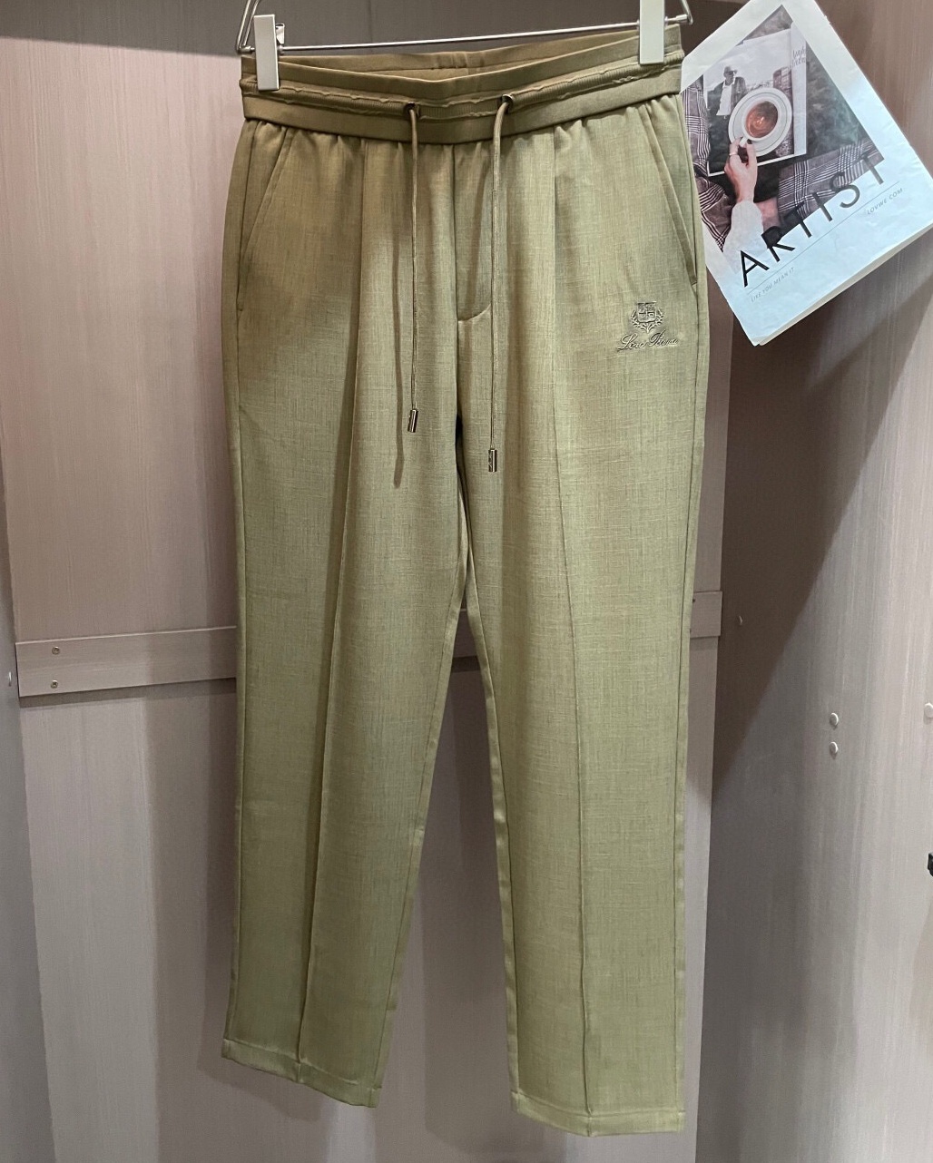 로로피아나 2025 남성용 바지 LP315 YB