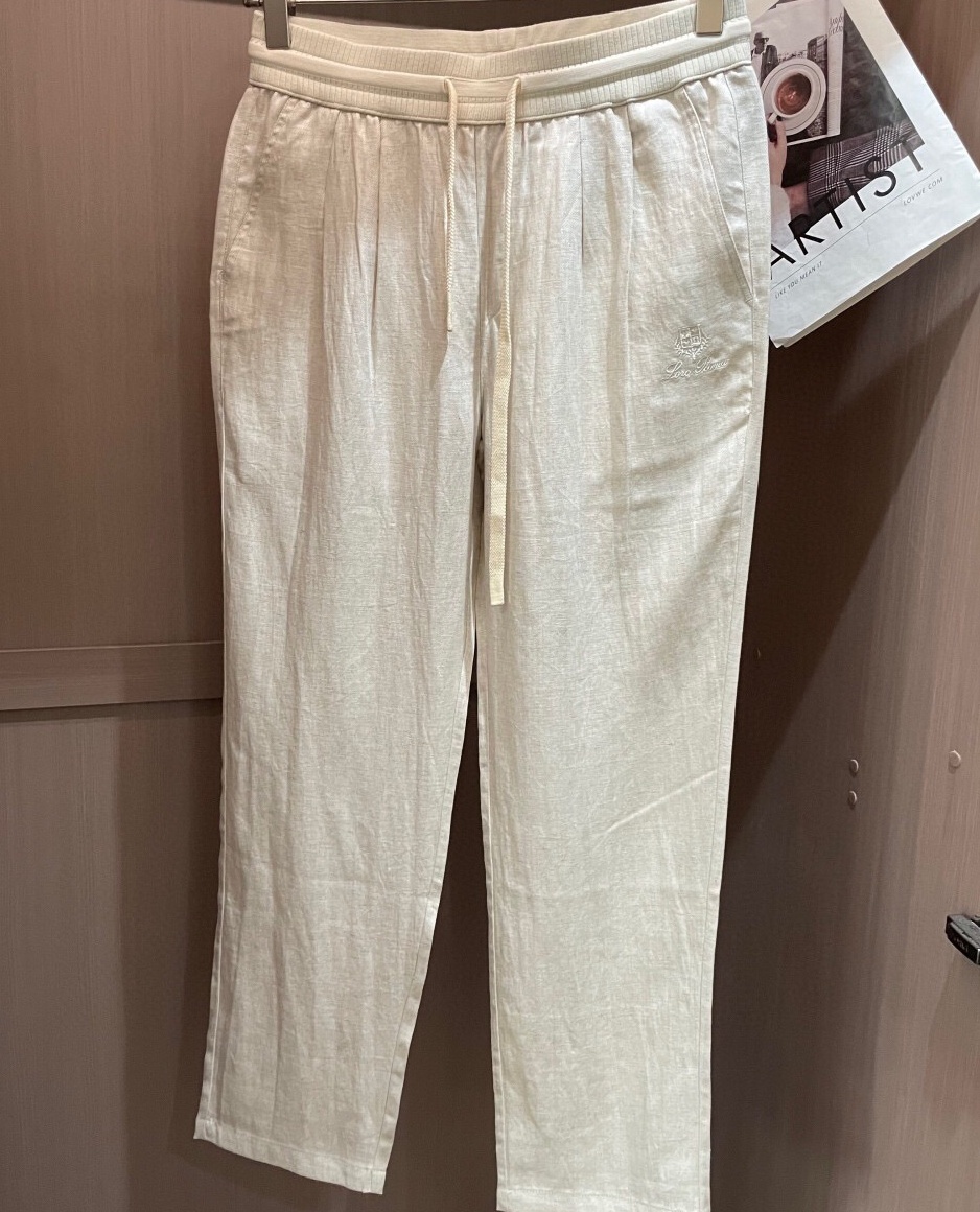 로로피아나 2025 남성용 바지 LP317 YB