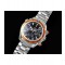 [홍콩명품시계.OMEGA] 오메가 시마스터 크로노 43mm 오렌지 베젤 블랙 다이얼 메탈스트랩