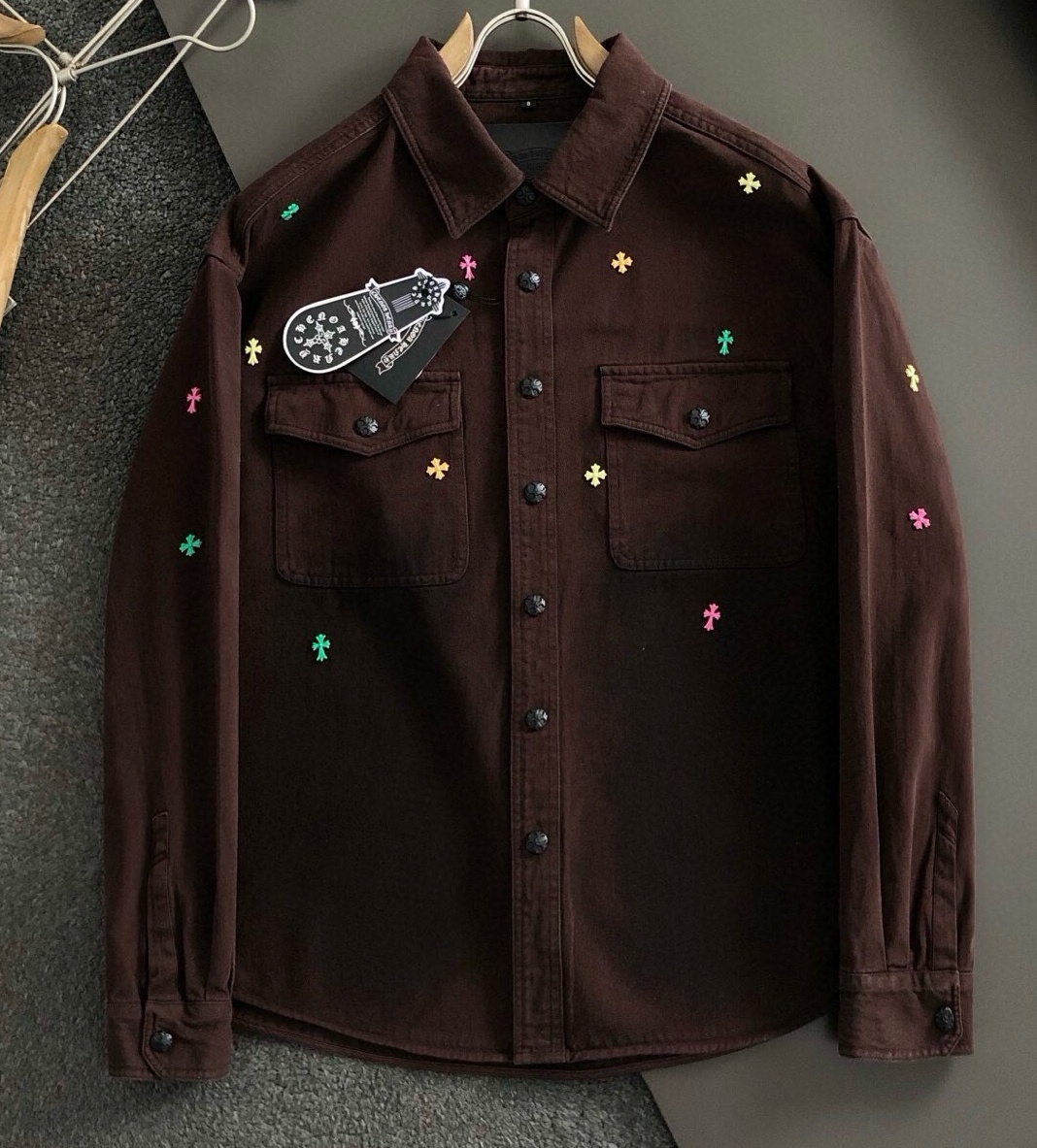 [홍콩명품.CHROME HEARTS] 크롬하츠 2025 남성용 청자켓 GC280 HD   홍콩명품의류,구매대행,온라인명품