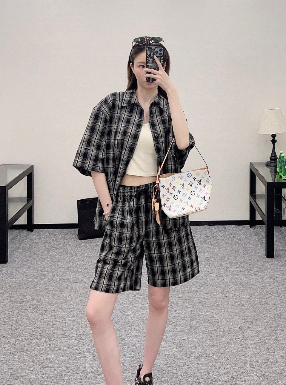 [홍콩명품.LOEWE ] 로에베 2025 여성용 반팔세트 WA5555 JS-A   홍콩명품의류,구매대행,온라인명품