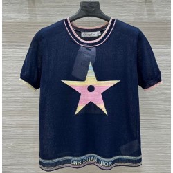 [홍콩명품.Christian Dior ] 크리스챤 디올 2025 여성용 니트반팔 WA5557 JS-A  2컬러 홍콩명품의류,구매대행,온라인명품