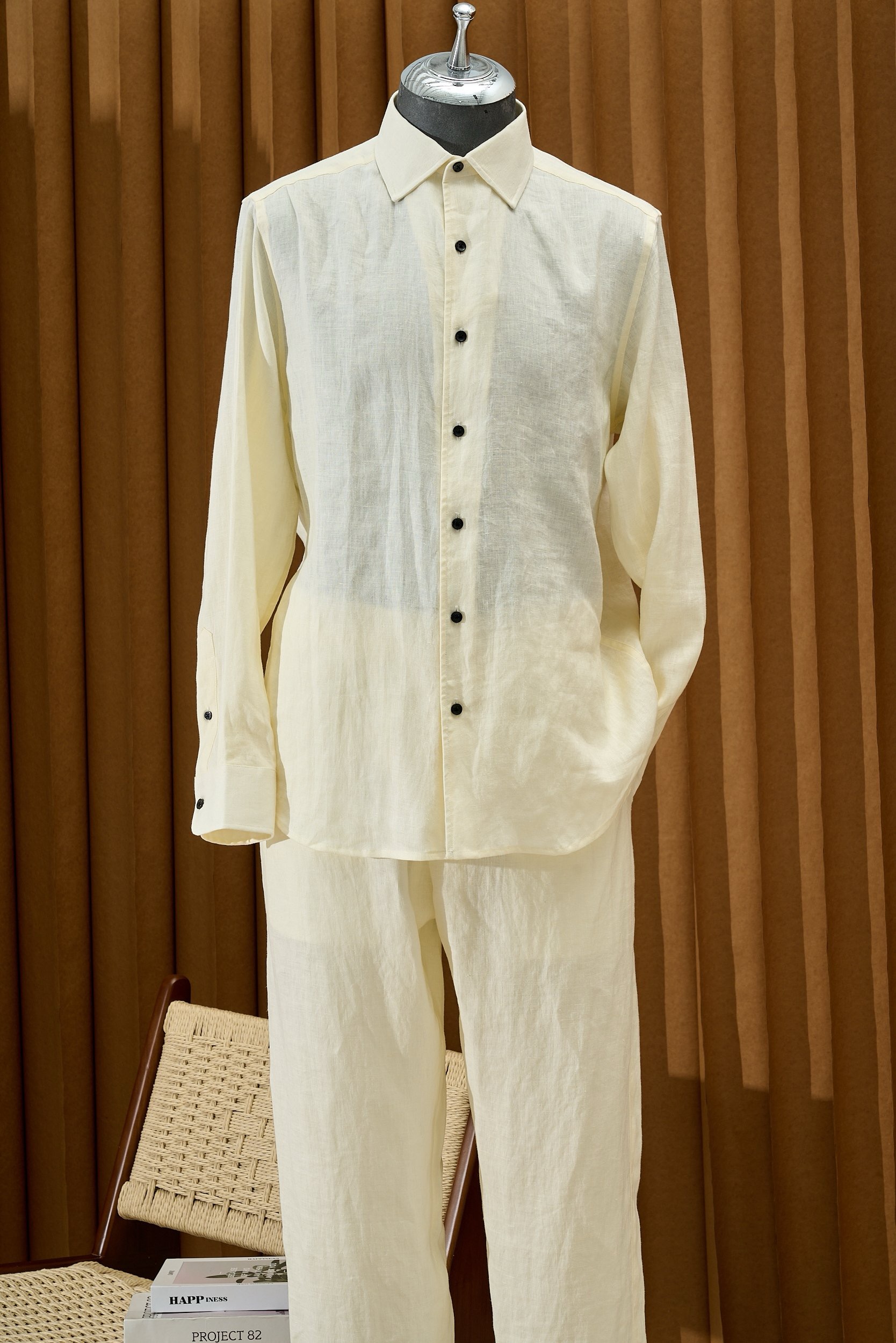 [홍콩명품.ZEGNA] 제냐 2025 남성용 린넨 셔츠세트 ZN536 HD 홍콩명품의류,구매대행,온라인명품