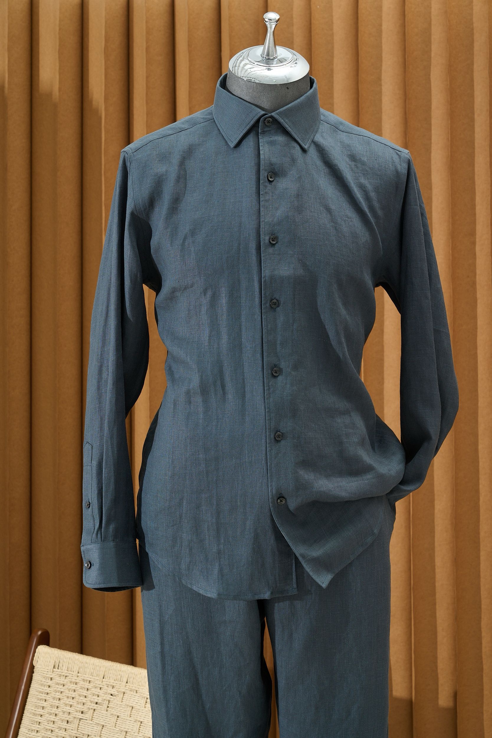 [홍콩명품.ZEGNA] 제냐 2025 남성용 린넨 셔츠세트 ZN537 HD 홍콩명품의류,구매대행,온라인명품