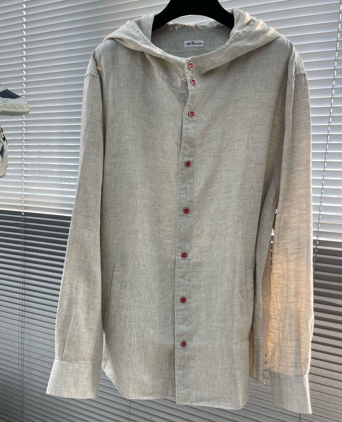 [홍콩명품.KITON] 키톤 2025 남성용 린넨 후드자켓 GT099 HD 홍콩명품의류,구매대행,온라인명품