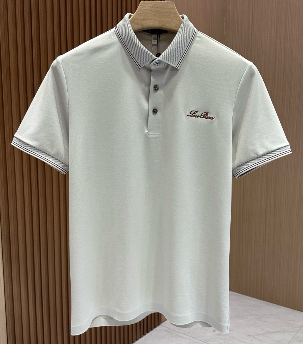 [홍콩명품.Loro Piana]  로로피아나 2025 폴로반팔  LP354 YB, 홍콩명품의류,구매대행,온라인명품