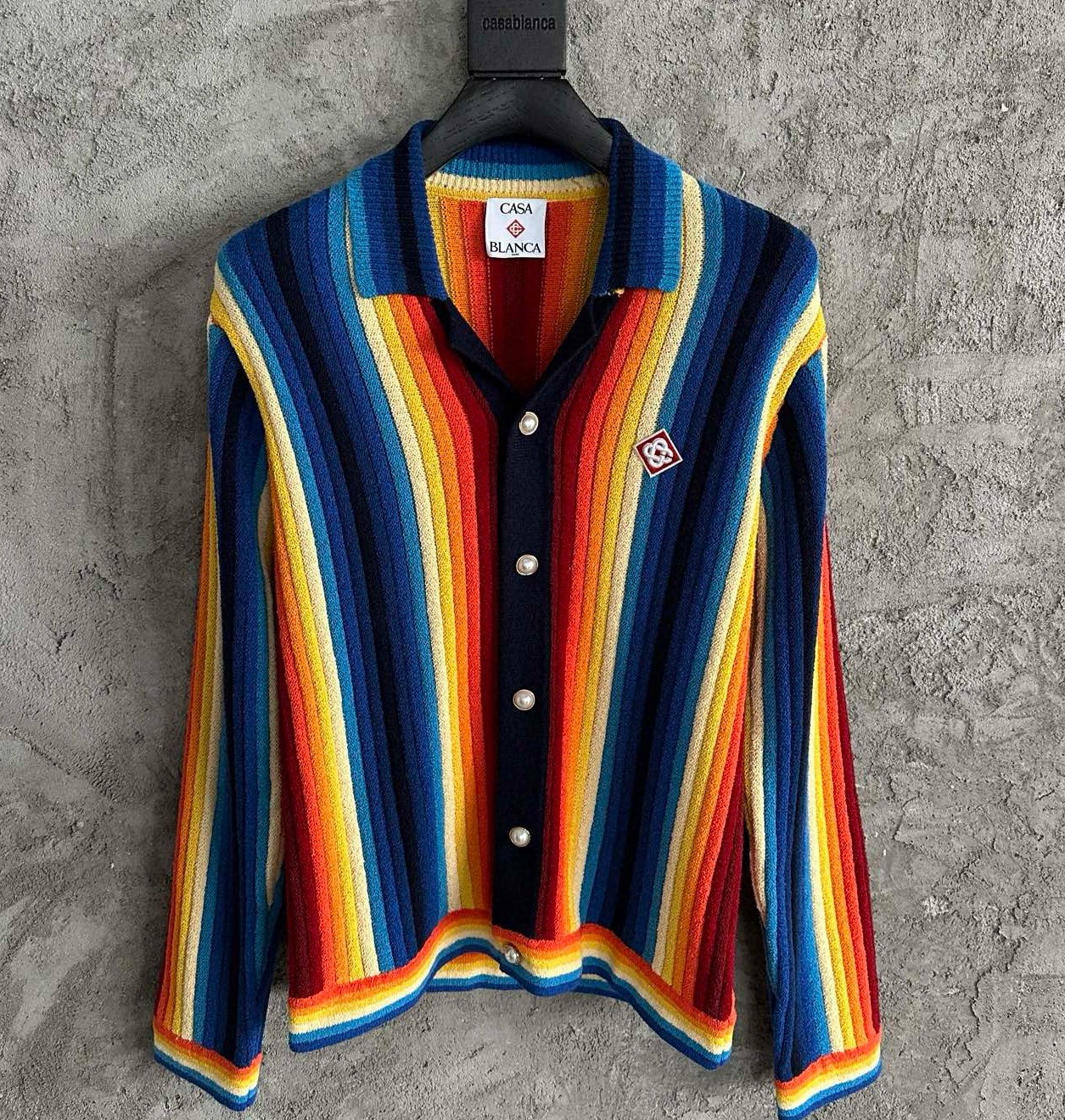 [홍콩명품.CSSABLANCA] 카사블랑카 2025 남성용 니트가디건 세트 GT111 HD 홍콩명품의류,구매대행,온라인명품