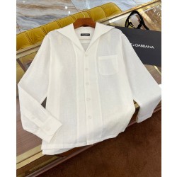 [홍콩명품] 돌체앤가바나 2025 남성용 린넨 셔츠 DG424 HD 홍콩명품의류,구매대행,온라인명품