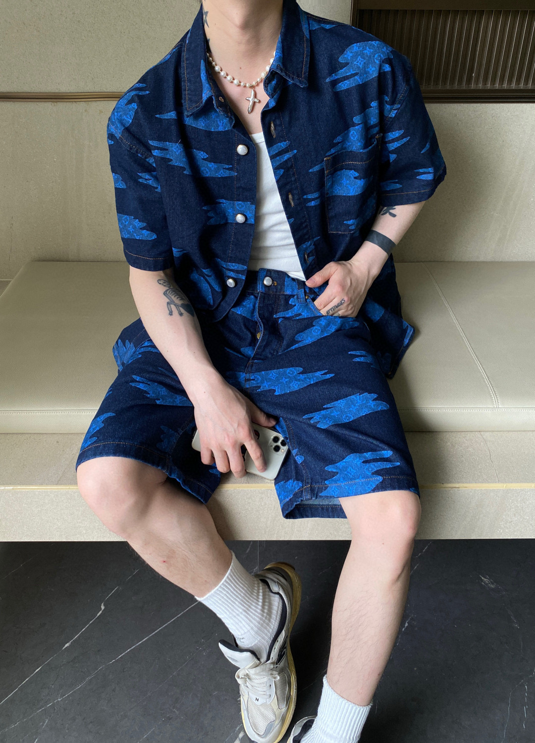 [홍콩명품.LOUIS VUITTON] 루이비통 2025 남성용 셔츠세트 LV1927 CO 홍콩명품의류,구매대행,온라인명품