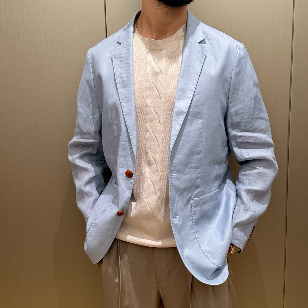 [홍콩명품.loro piana] 로로피아나 2025 남성용 린넨 수트자켓 LP450 HD 홍콩명품의류,구매대행,온라인명품