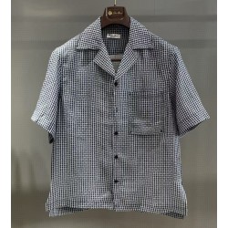 [홍콩명품.Loro Piana] 로로피아나 2025 린넨 반팔셔츠 LP460 HD 홍콩명품의류,구매대행,온라인명품