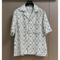 [홍콩명품.Loro Piana] 로로피아나 2025 린넨 반팔셔츠 LP461 HD 홍콩명품의류,구매대행,온라인명품