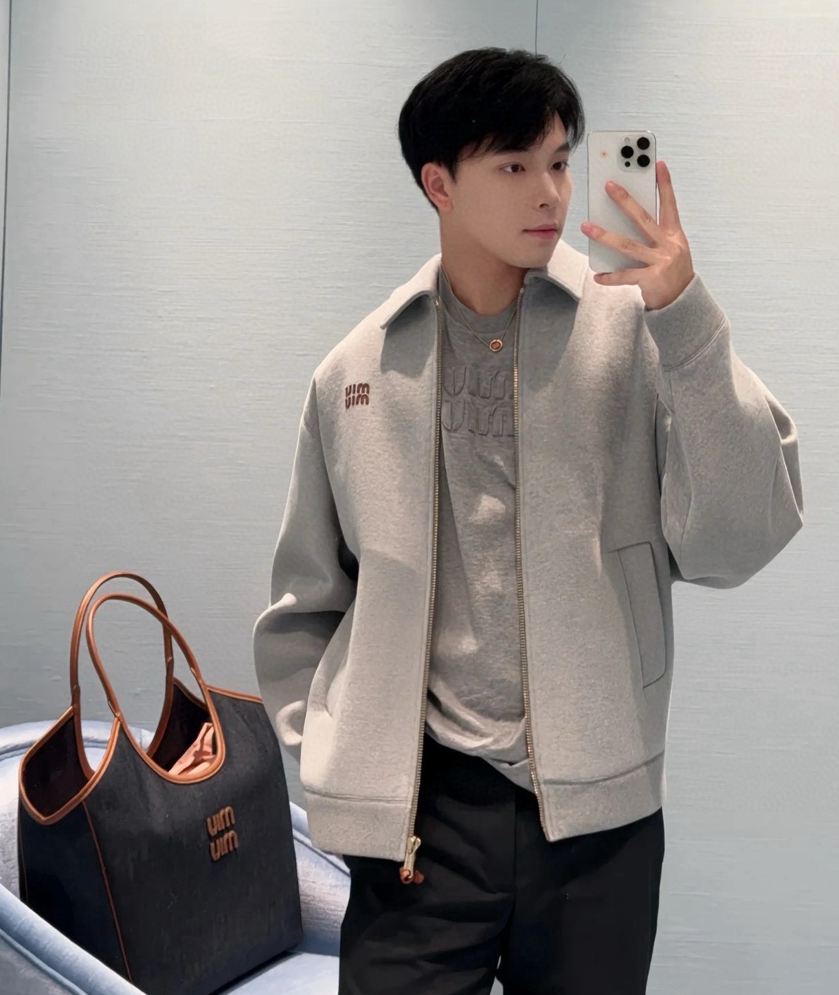 [홍콩명품,MIU MIU] 미우미우 2025 자켓 MM042 YB 홍콩명품의류,구매대행,온라인명품