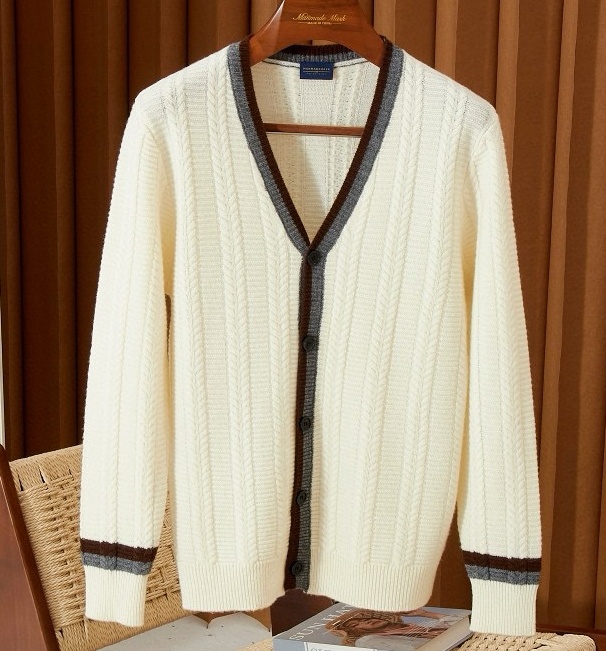 [홍콩명품.loro piana]로로피아나 2025 남성용 캐시미어+울 가디건 LP537 HD 홍콩명품의류,구매대행,온라인명품