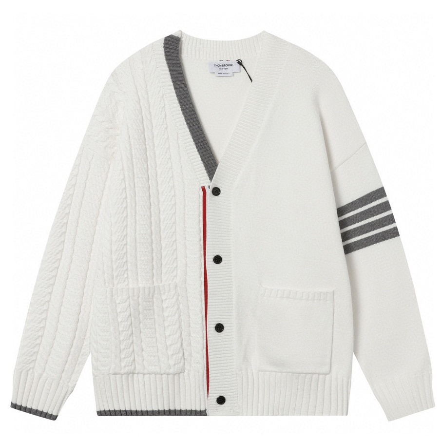 [홍콩명품.THOM BROWNE ] 톰 브라운 2025 남성용 니트 가디건 TB1247 YB 홍콩명품의류,구매대행,온라인명품