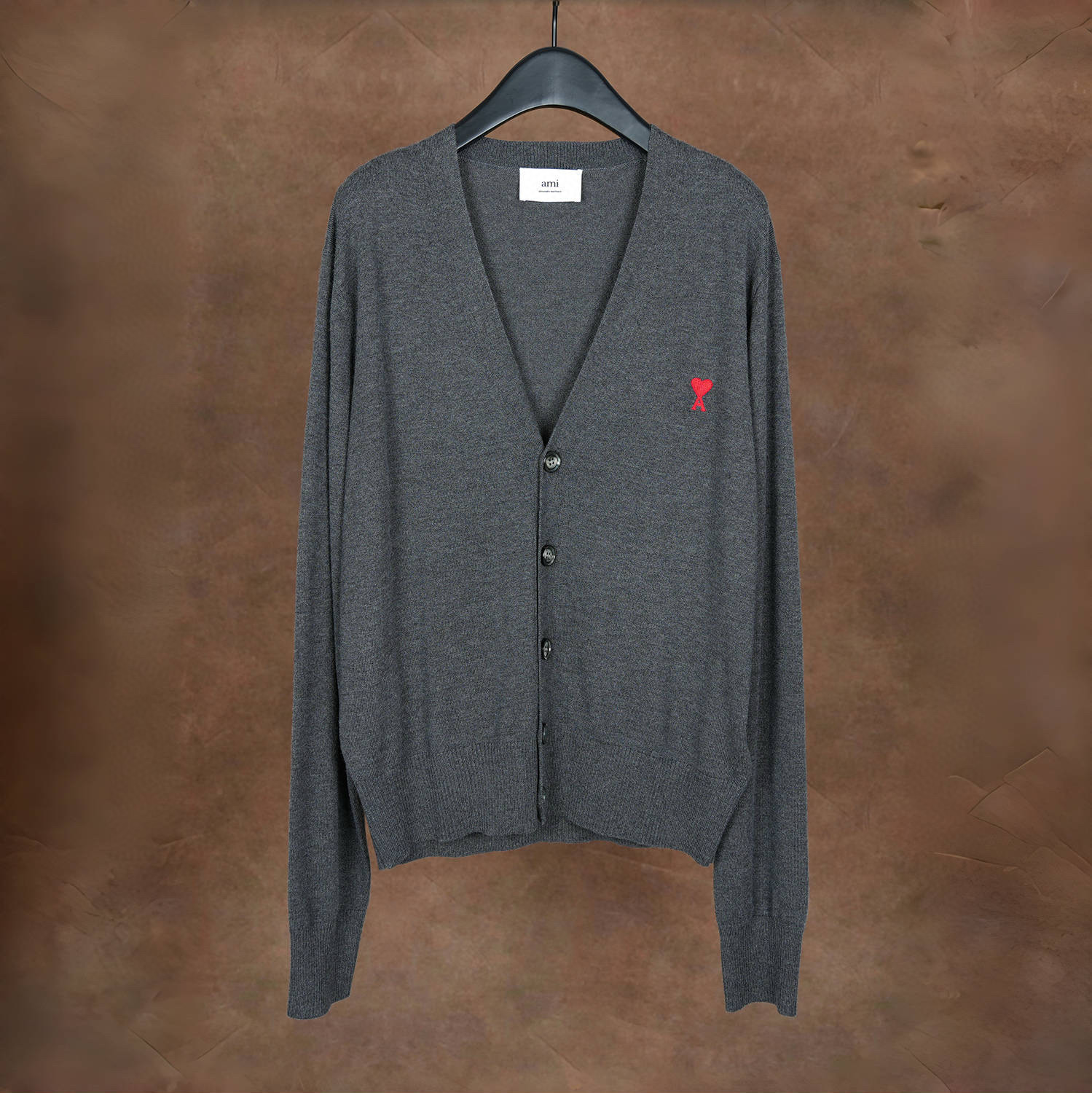 [홍콩명품.AMI] 아미 2025 남성용 니트가디건  AM027 YB 홍콩명품의류,구매대행,온라인명품