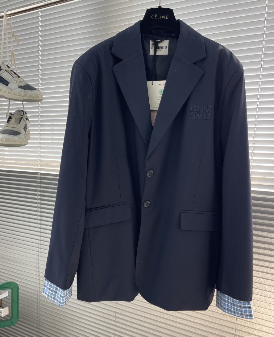 [홍콩명품,MIU MIU] 미우미우 25SS 수트자켓 MM057 HD, 홍콩명품의류,구매대행,온라인명품