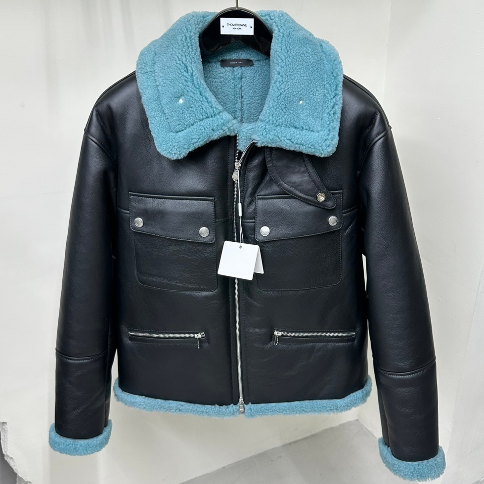 [홍콩명품.HERMES] 에르메스 2025 남성용 모피일체 양가죽자켓 HM431 HD 홍콩명품의류,구매대행,온라인명품