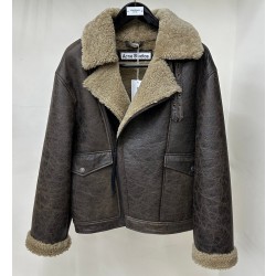 [홍콩명품.ACNE] 아크네 스튜디오 2025 남성용 모피일체 양가죽코트 GT240 HD 홍콩명품의류,구매대행,온라인명품