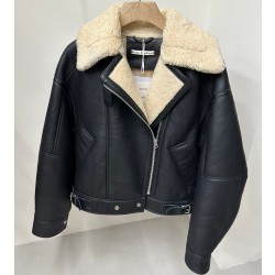 [홍콩명품.ACNE] 아크네 스튜디오 2025 남성용 모피일체 양가죽코트 GT241 HD 홍콩명품의류,구매대행,온라인명품