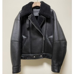 [홍콩명품.ACNE] 아크네 스튜디오 2025 남성용 모피일체 양가죽코트 GT242 HD 홍콩명품의류,구매대행,온라인명품