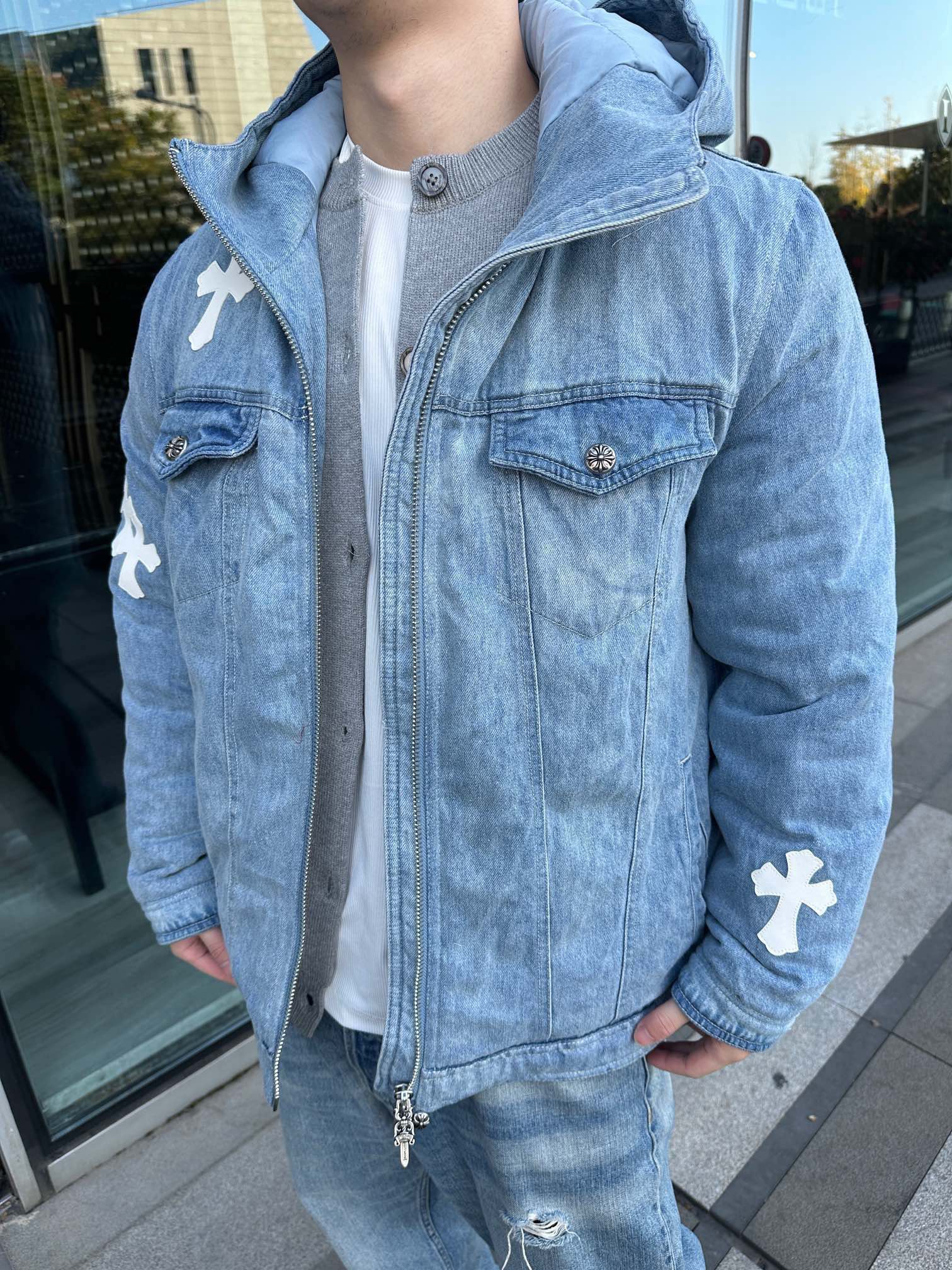 [홍콩명품.CHROME HEARTS] 크롬하츠 2025 덕다운 패딩 GC348 HD 홍콩명품의류,구매대행,온라인명품