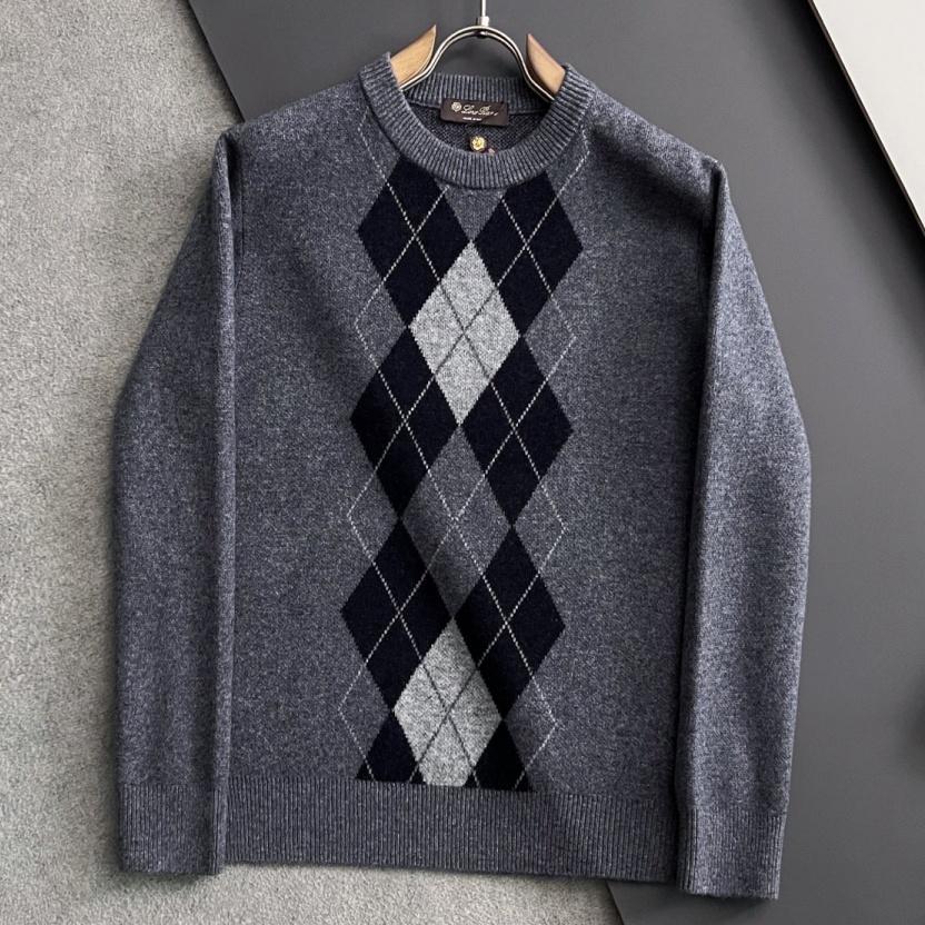 [홍콩명품.loro piana]로로피아나 2025 남성용 울 풀오버 LP585 YB 홍콩명품의류,구매대행,온라인명품