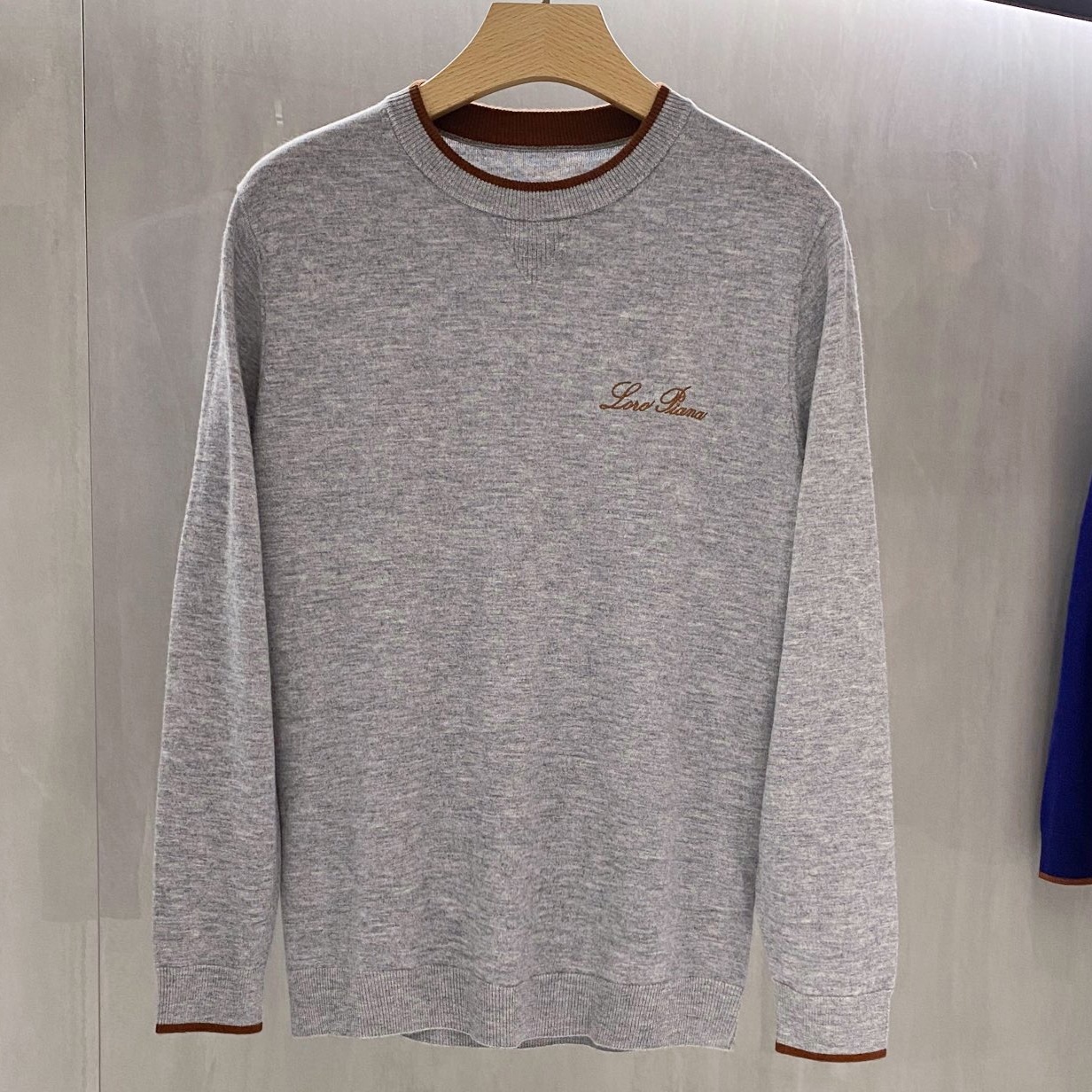 [홍콩명품.loro piana]로로피아나 2025 남성용 울혼방 풀오버 LP589 YB 홍콩명품의류,구매대행,온라인명품