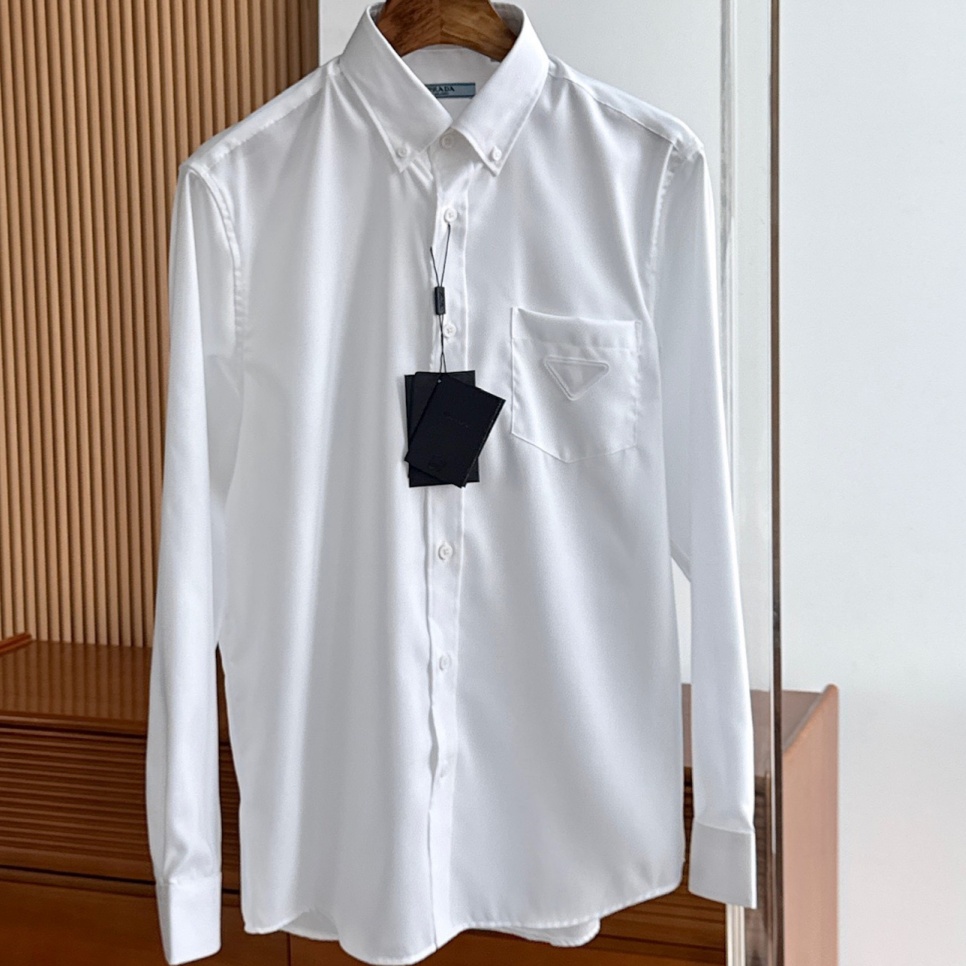 [홍콩명품.PRADA] 프라다 2025 남성용 셔츠 PD1456 YB 홍콩명품의류,구매대행,온라인명품