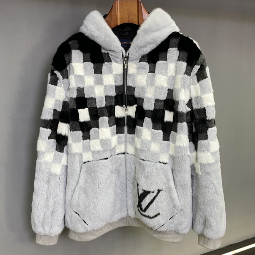 [홍콩명품.LOUIS VUITTON] 루이비통 2025 남성용 밍크퍼 코트  LV2120 홍콩명품의류,구매대행,온라인명품