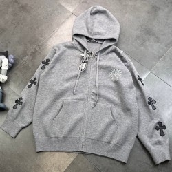 [홍콩명품.CHROME HEARTS] 크롬하츠 2025 남성용 울혼방 가디건 GC374 PD 홍콩명품의류,구매대행,온라인명품