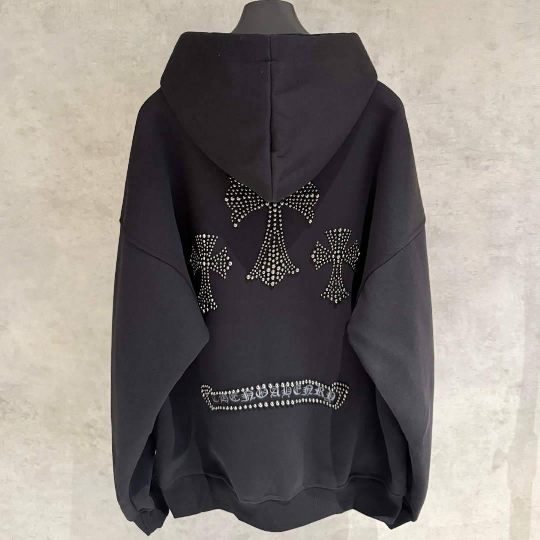 [홍콩명품.CHROME HEARTS] 크롬하츠 2025 남성용 후드티 GC386 HD 홍콩명품의류,구매대행,온라인명품