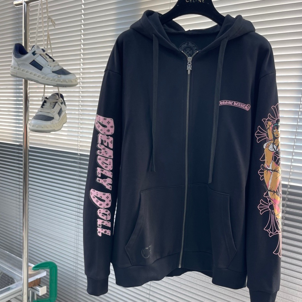 [홍콩명품.CHROME HEARTS] 크롬하츠 2025 남성용 집업후드 GC404 HD 홍콩명품의류,구매대행,온라인명품