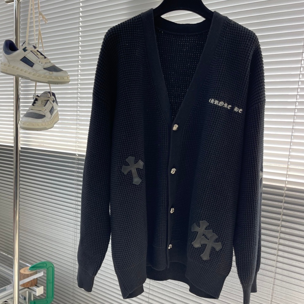 [홍콩명품.CHROME HEARTS] 크롬하츠 2025 남성용 니트 가디건 GC411 HD 홍콩명품의류,구매대행,온라인명품