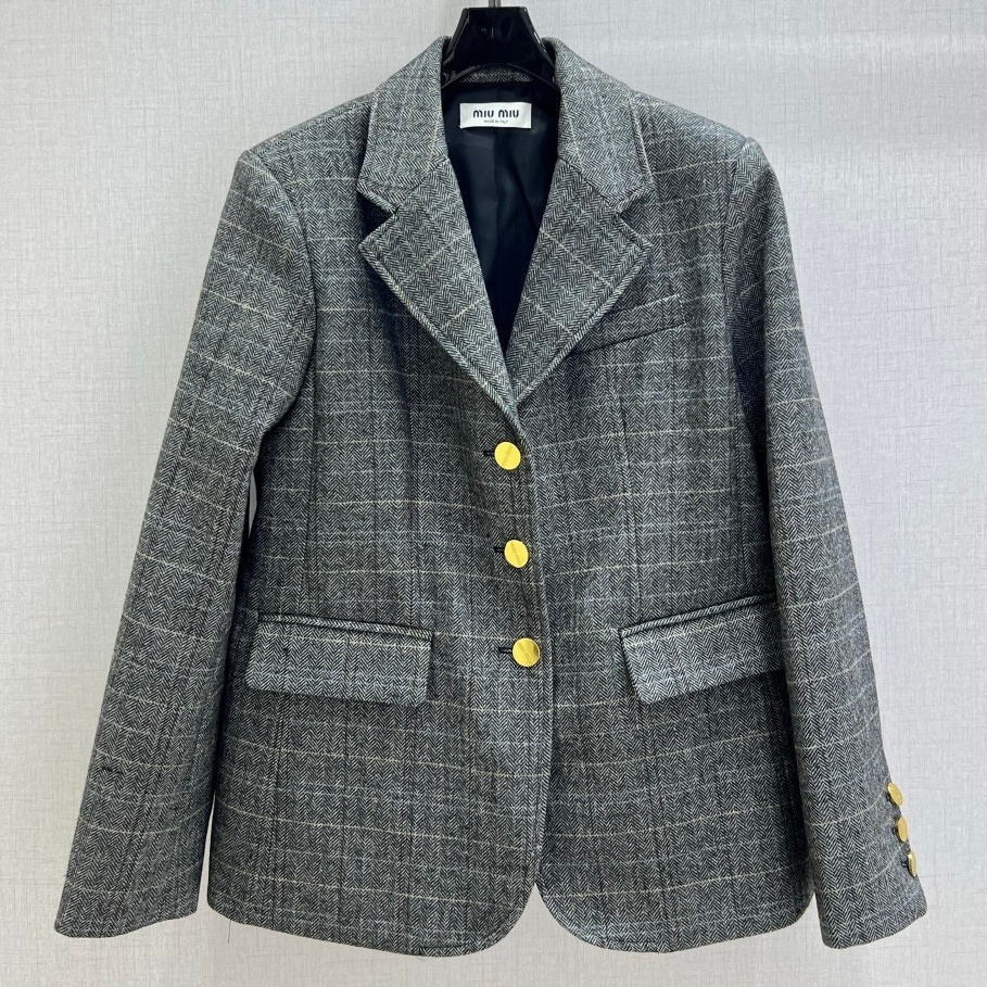 [홍콩명품 MIU MIU] 미우미우 2025 여성용 수트자켓 WA5771 JS-A 홍콩명품의류,구매대행,온라인명품
