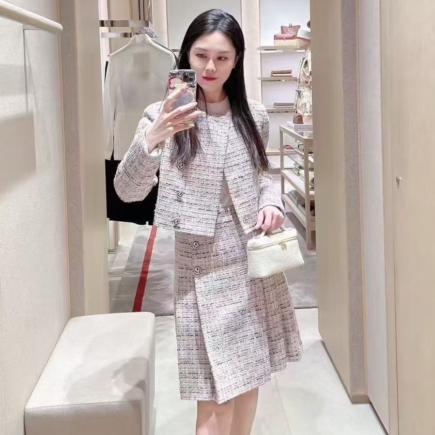 [홍콩명품.loro piana] 로로피아나  2025 여성용 자켓 스커트 투피스 WA5799 JS 홍콩명품의류,구매대행,온라인명품