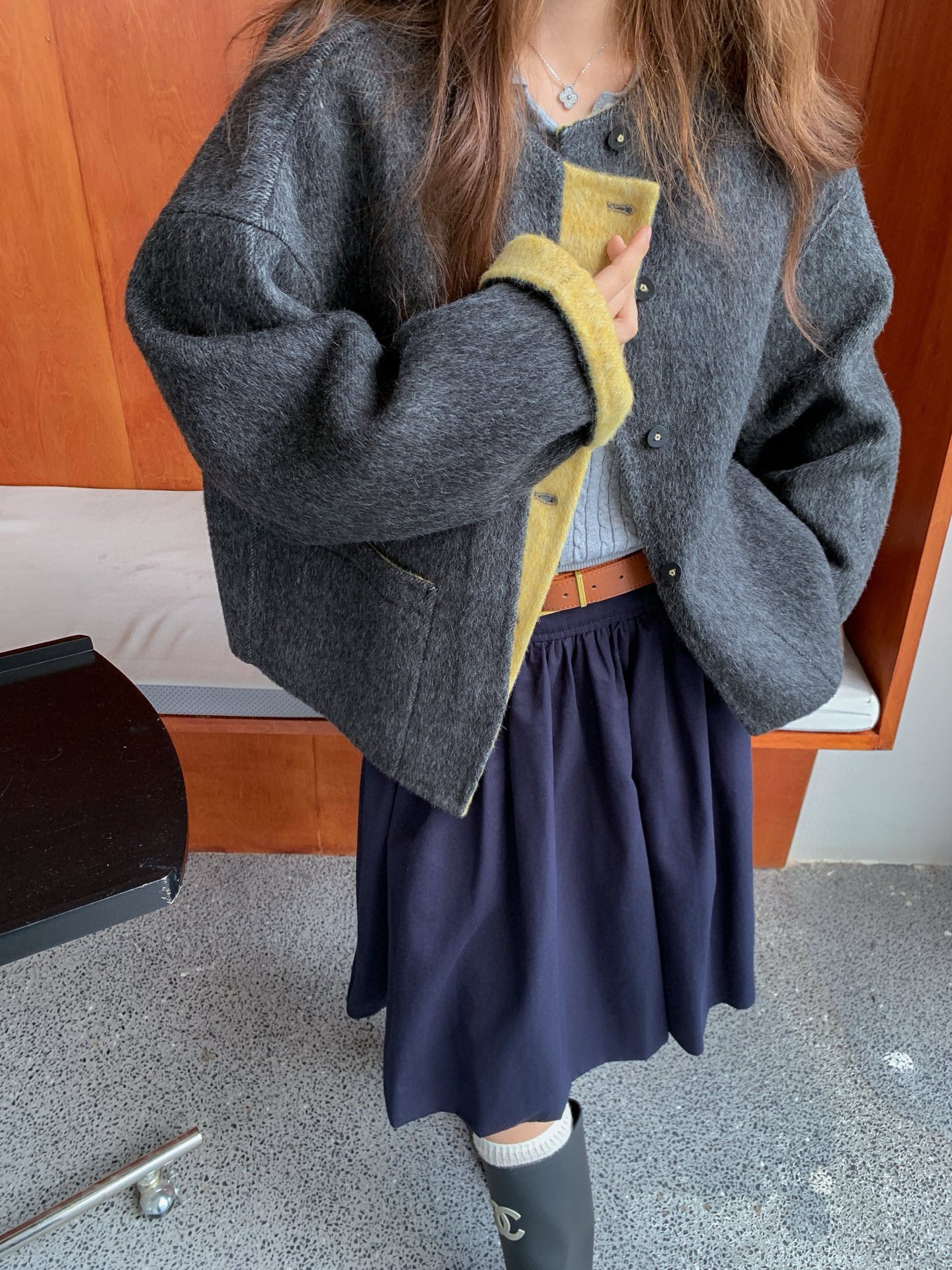 [홍콩명품,MIU MIU] 미우미우 2025 여성용 자켓 WA5846 JS 홍콩명품의류,구매대행,온라인명품