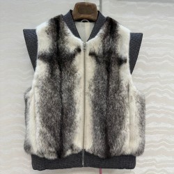 [홍콩명품.loro piana] 로로피아나 2025 여성 밍크퍼 조끼 WA5864 JS 홍콩명품의류,구매대행,온라인명품