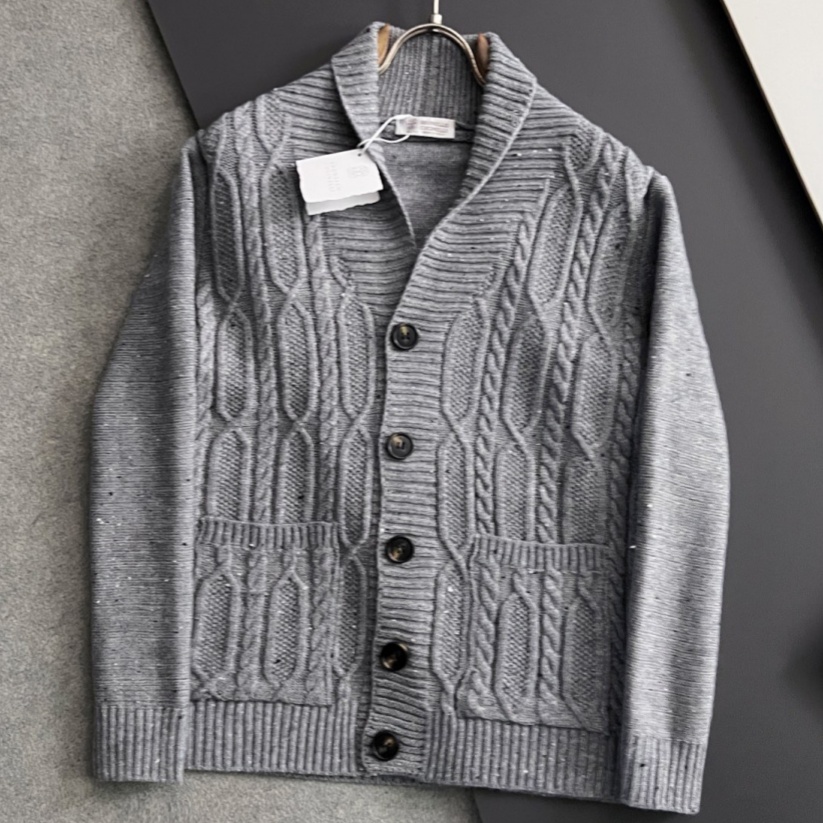 [홍콩명품.BRUNELLO CUCINELLI]브루넬로 쿠치넬리 2025 남성용 니트 가디건 BL1285 YB 홍콩명품의류,구매대행,온라인명품