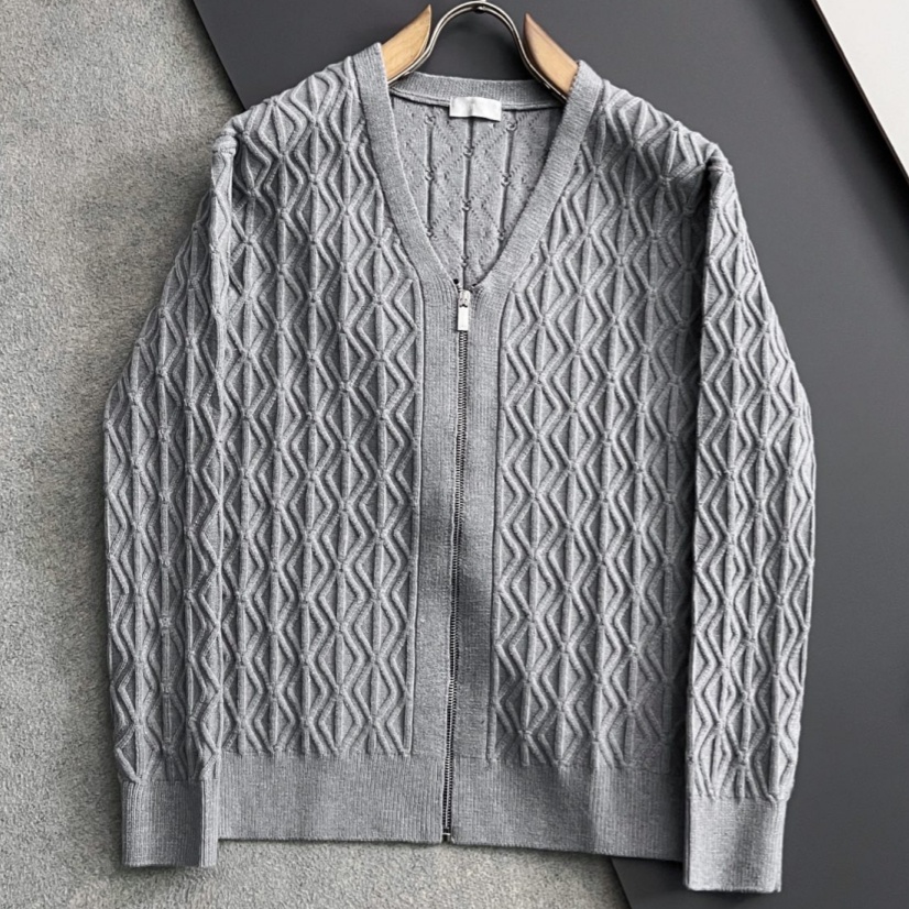 [홍콩명품.Christian Dior] 크리스챤 디올 2025 남성용 울 가디건 CD1032 YB 홍콩명품의류,구매대행,온라인명품