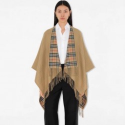 [홍콩명품.BURBERRY] 버버리   2025 여성 울 망토 WA5957 JS 홍콩명품의류,구매대행,온라인명품