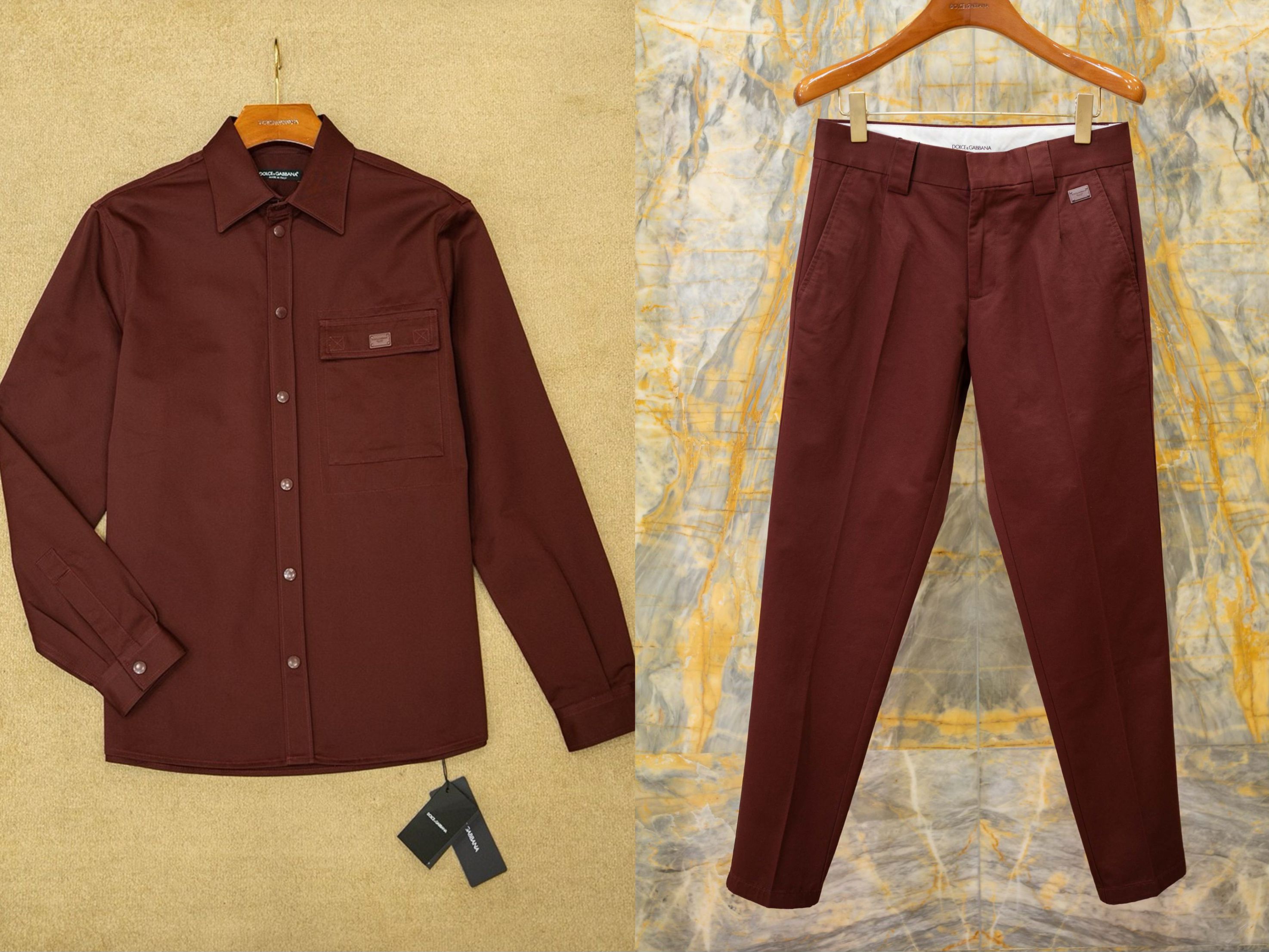 [홍콩명품 DOLCE & GABBANA ] 돌체앤가바나 2025 남성용 셔츠세트 DG476 HD 홍콩명품의류,구매대행,온라인명품