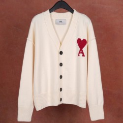 [홍콩명품.AMI] 아미 2025 남성용 울 가디건 AM032 YB 홍콩명품의류,구매대행,온라인명품