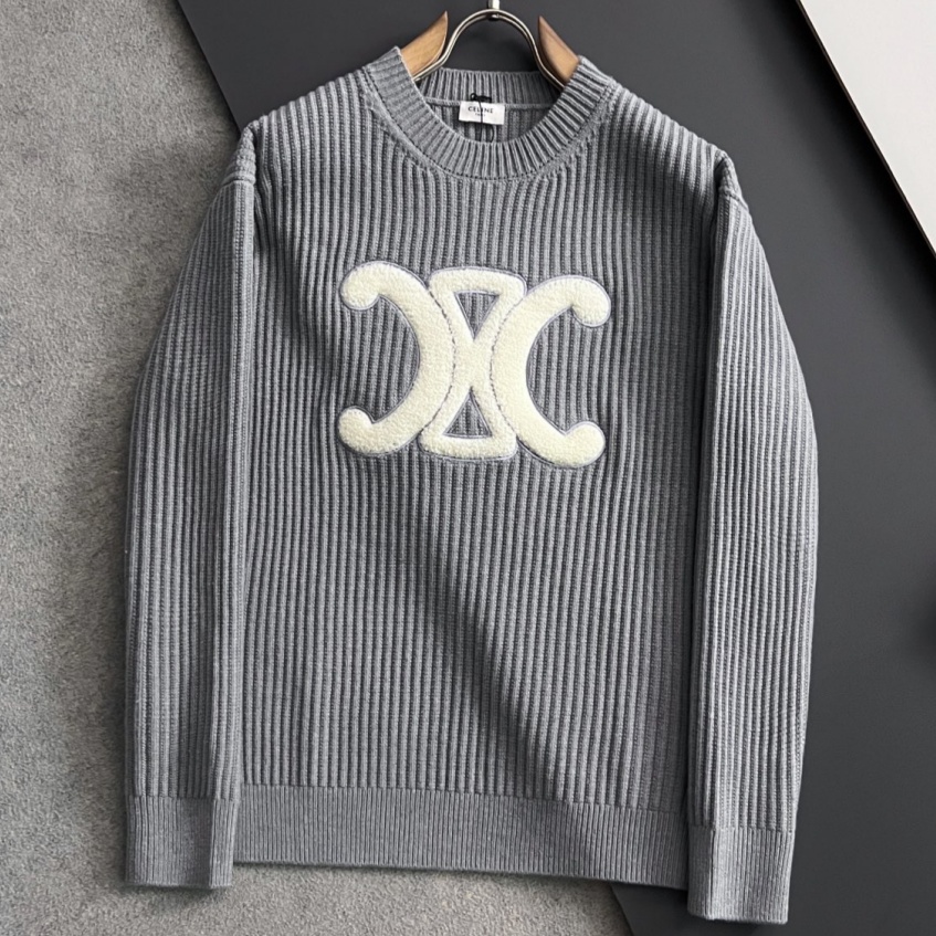 [홍콩명품.CELINE] 셀린느 2025 남성용 울혼방 풀오버 CN105 YB홍콩명품의류,구매대행,온라인명품