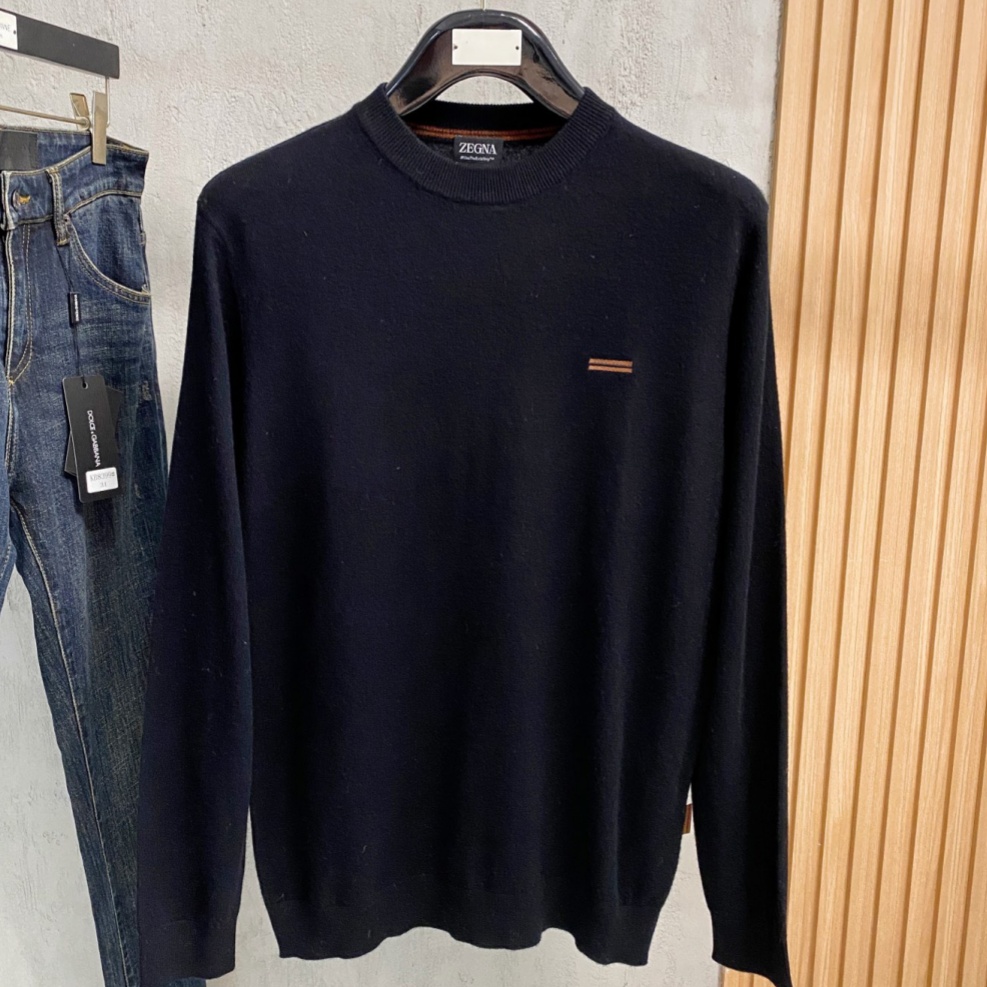 [홍콩명품.ZEGNA] 제냐 2025 남성용 캐시미어+울 풀오버 ZN691 YB 홍콩명품의류,구매대행,온라인명품