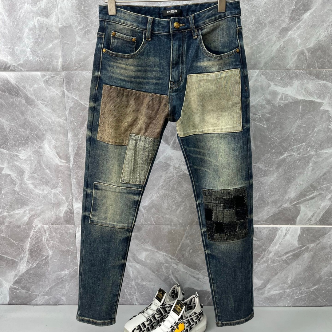 [홍콩명품.BALMAIN] 발망 25SS 청바지 BM040 PD 홍콩명품의류,구매대행,온라인명품