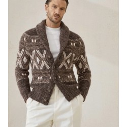 [홍콩명품.BRUNELLO CUCINELLI]브루넬로 쿠치넬리 2025 남성용 울혼방 가디건 BL1308 YB 홍콩명품의류,구매대행,온라인명품