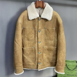 [홍콩명품.LOUIS VUITTON] 루이비통 2025 남성용 모피일체 양가죽코트 LV2284 HD 홍콩명품의류,구매대행,온라인명품